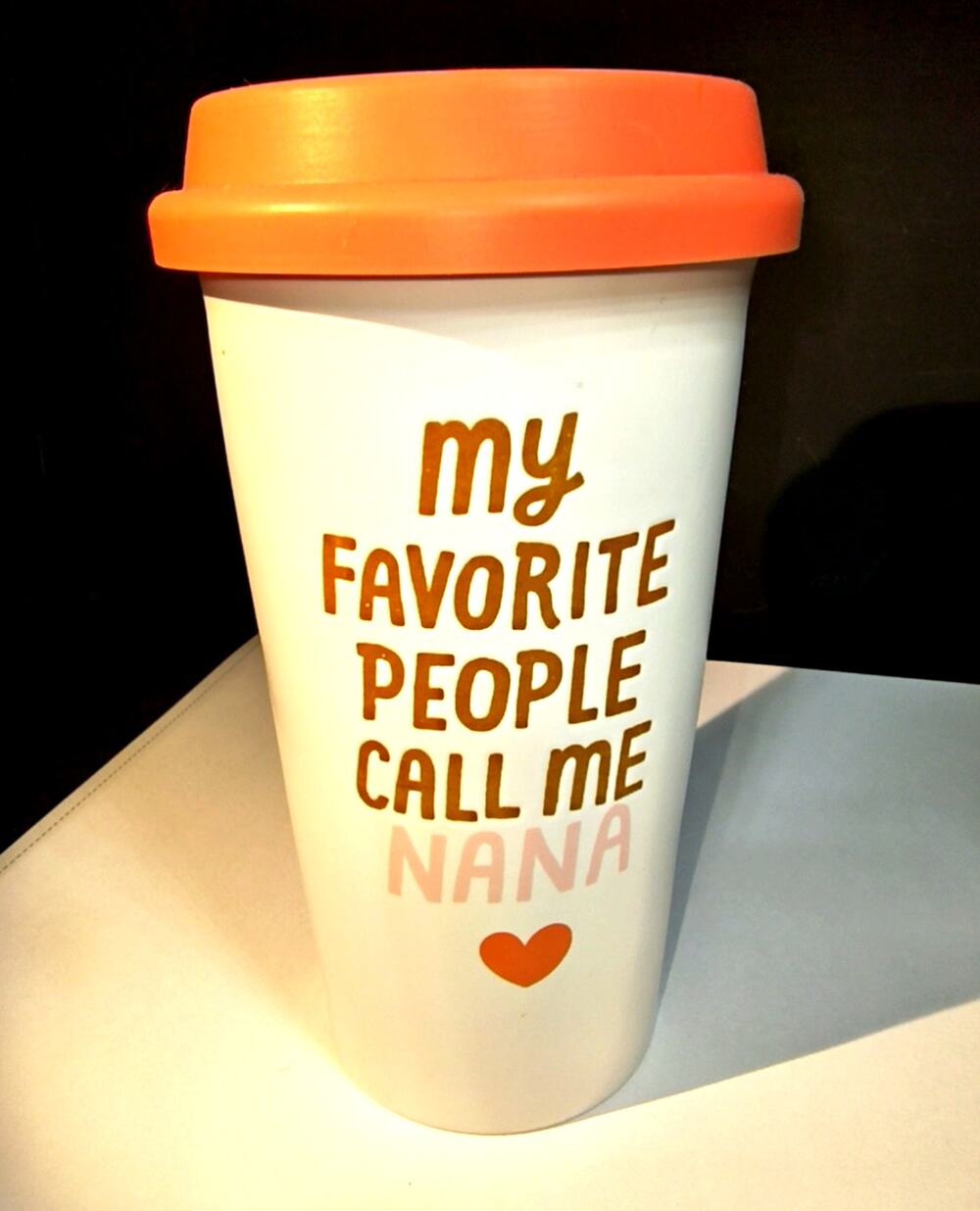 1758.  Hallmark Nana Lidded Ceramic Mug
